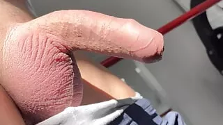 Suddenly came in the gym