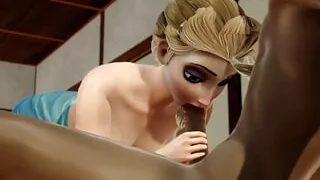 Frozen Hentai - Elsa l 3d animation sex