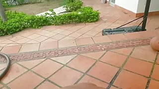 I piss on her face while masturbating. GGmansion