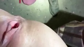 Close up Fuck at the Cabin, I Cream All Over His Dick