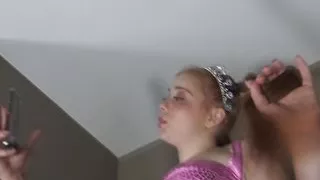 teen flip flops dangling with smoking and selfie fetish