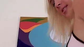 Blonde Babe Jocelyn Jayden Having Solo Fun