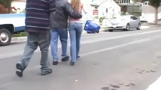 Blonde Denice K Wanted Three Cocks Together