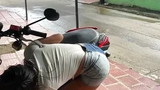 I fuck with my maid and my husband the cuckold does not even realize