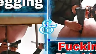 Spanking, Pegging & Fucking Machine! Femdom Bondage BDSM Anal Prostate Discipline Real Homemade Amateur Couple Female Domination