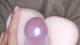 Coming home this time having sex with an old doll