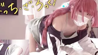 Bocchi the Rock Cosplayer gets fucked, Japanese Crossdresser Femboy Anime Cosplay 7