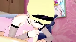 Mandy Has Grown - The Grim Adventures of Billy and Mandy Hentai Parody