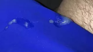 I cum on the leggings and on the bikini pants of my neighbor