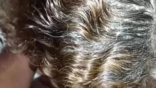 Eating a hot chick without her husband knowing