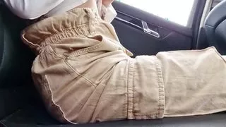 Squirt in the taxi on the way home!