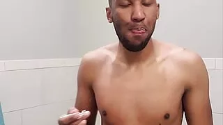 Miguel Brown Gym Naked Nude