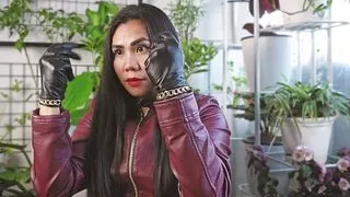 Leather Fetish ASMR with Gloves