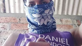 Big Cock Latino Masturbates In His Best Friend's Bathroom