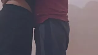 The housemaid was fucked by her boss's son until cumshot in pussy.