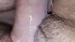 Awesome Close Up Pussy Fuck with Juicy Creampie and Postcum Play - Best pussy fuck closeup