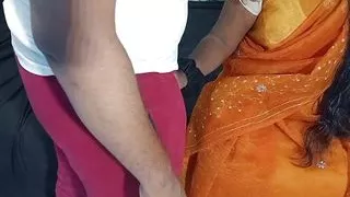 Tamil ITEM girl wonderful eroticism and her dexterity satisfied the new customer virgin boy