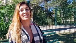 Stella, insatiable brunette, fucks a guy with her girlfriends