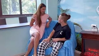 My step mom's friend helped me forget my ex-girlfriend