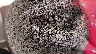 red latex pants smother