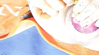 No one in the village would do this. Tried to insert 1 liter bottle, big brinjal into small vagina. Very painful.HQ XDESI.