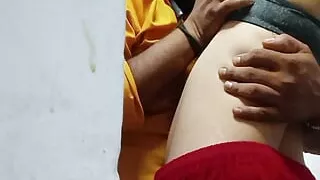 Brother-in-law caught the sister-in-law and fucked her