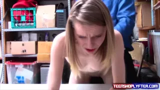 Poor Skinny Teen Catarina Petrova Thief Deal With Reper