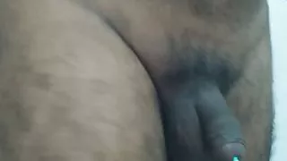 Pierced cock Nude man walking