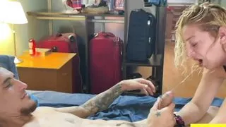 Horny Machos Fucking a Hot MILF