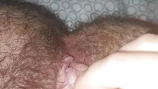 POV horny ftm trans guy has a sneaky wank in his hotel room