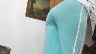 Stepmom MILF Caught While Cleaning the Closet and Fucked in Her Big Ass