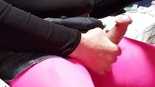 CD Sounding, fucking my cock. Cum finish. Pantyhose,  Tights, leotard.