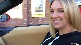 Nach Blaskonzert lässt sich die Blonde ficken