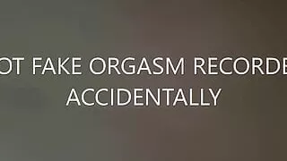 Real Orgasm Recorded by Accident