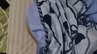 The whore I met on Tinder lying in my bed fucked her in every position amazing Interracial porn