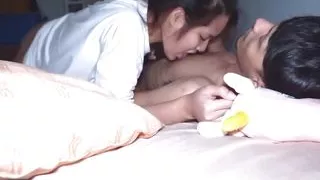 Fucking with My Husband After Going Out to Get a Sex Job.