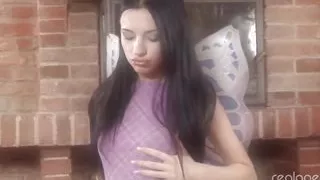 Russian babe Sasha Rose toys her perfect asshole wide doldos