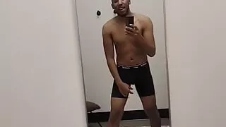 Miguel Brown shirt and pants come off video 25