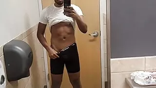 Miguel Brown mirror abs boxers video 13