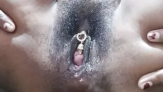 Desi Wife enjoying with 9 inch dildo.