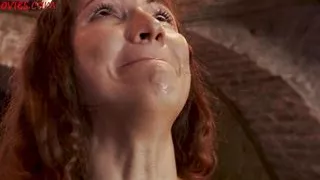 Redhead Pornstar is Shocked When Getting Punished