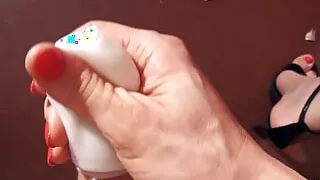 Jerking off with a sex toy can be a lot of fun and if you use the same one Mariana Cordoba has its going to be really hot for