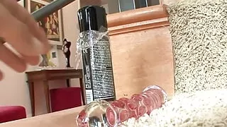 Asian little slut takes a big huge cock