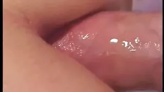 Sexy thin slut with tiny breasts sucks dick and gets a cock in her little anus