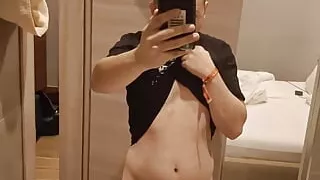 Hotel room before she came