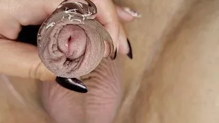 Best Handjob ever - Edging handjob by beautiful babe - Slow and sensual handjob