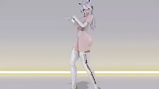 Haku Yowane - Lilac (3D HENTAI)