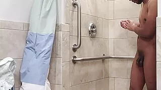 Miguel Brown full shower start to end bbc hot sexy