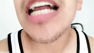 Big mouth uvula fetish