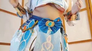 Nilou genshin impact cosplay
